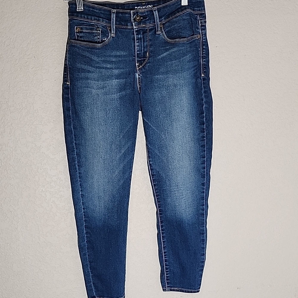 Levis Denizen Jeans Womens Size 4 Modern Ankle Skinny Blue Denim size 27